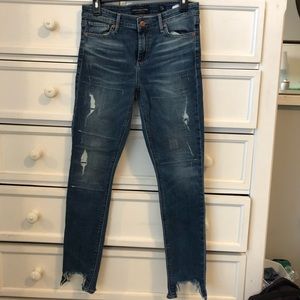 Distressed Lucky Brand Jeans